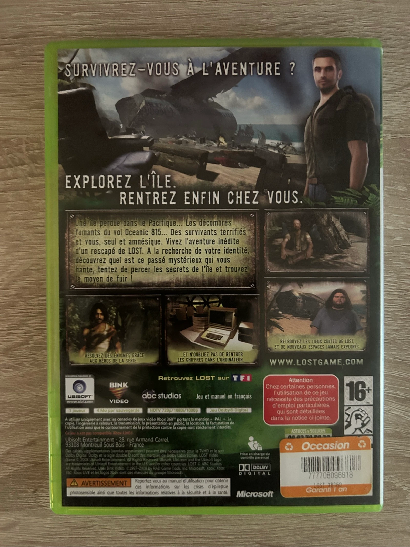 Lost: De Verdwenen - Xbox 360 PAL FR - Compleet - Zeer goede staat – photo 2